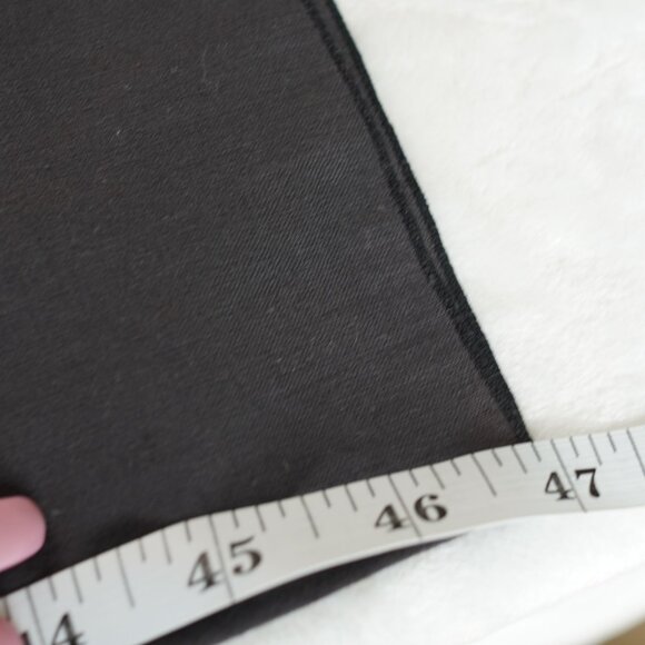 Sonia Rykiel Black Oversized Logo‎ Scarf 46"x23" - Picture 5 of 5